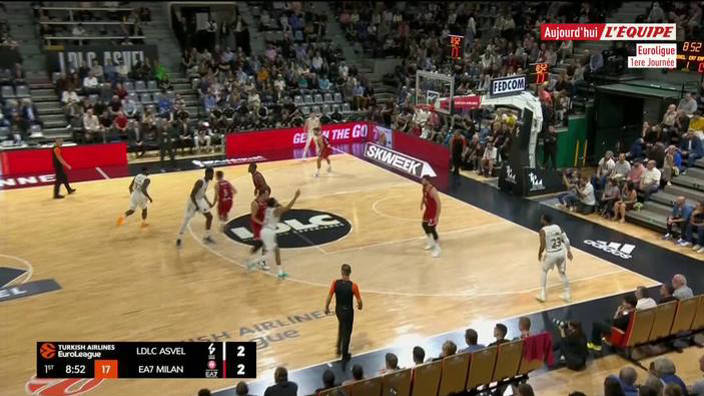Basket - Euroligue - le replay d'ASVEL-Olimpia